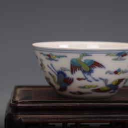 古董古玩瓷器收藏明代成化斗彩手繪柴窯花卉紋盤子4.7x22.5擺件 歷史價格詳細信息