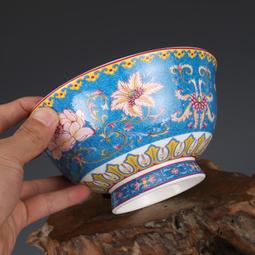 乾隆御制紅地粉彩花鳥六方瓶 古董古玩景德鎮仿古瓷器收藏品 歷史價格詳細信息