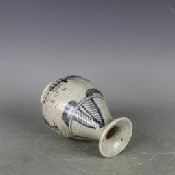 古董文玩瓷器明代宣德青花手繪柴窯雙鳳紋僧帽壺收藏老物件 歷史價格詳細信息