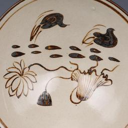 宋吉州窯黑釉褐彩虎紋茶盞 仿古瓷器古董古玩老貨收藏真品 歷史價格詳細信息