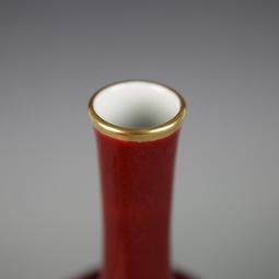 大清康熙年制綠地青花人物棒槌瓶 古董古玩收藏品 老貨舊貨擺件 歷史價格詳細信息