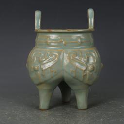 宋汝窯粉青釉龍型雕塑瓷 仿古瓷器古董古玩收藏珍品 包老保真擺件 歷史價格詳細信息