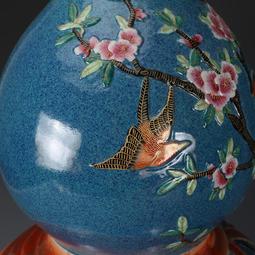 大清乾隆紅釉葫蘆瓶古董古玩收藏真品包老保真老物件瓷器擺件老貨 歷史價格詳細信息