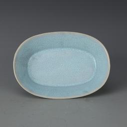 宋瓷收藏官窯青釉開片花口洗仿古瓷器古董古玩舊貨收藏 歷史價格詳細信息