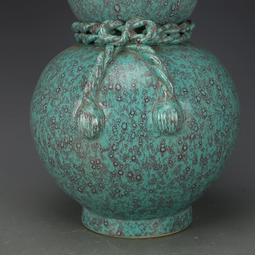 清乾隆瓷器爐鈞釉雙耳瓶古董古玩明清老瓷器舊貨老貨收藏擺件 歷史價格詳細信息