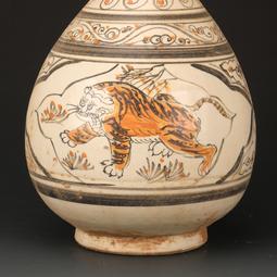 宋磁州窯彩繪壽星擺件 古董古玩 老貨舊貨 宋瓷收藏 宋八大窯系 歷史價格詳細信息