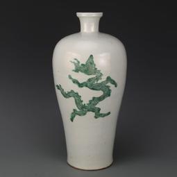 古董古玩瓷器收藏明萬歷五彩手繪魚藻紋荷葉罐老物件包老39/36 歷史價格詳細信息