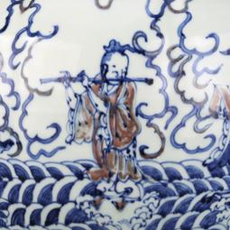 古董古玩瓷器收藏明萬歷五彩手繪魚藻紋荷葉罐老物件包老39/36 歷史價格詳細信息