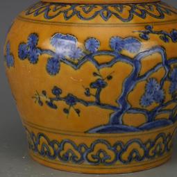 大明成化年制斗彩龍鳳紋天字罐 古董古玩收藏品 仿古瓷器 歷史價格詳細信息