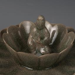 宋官窯笑面佛 仿古瓷器古董古玩收藏品 吉祥擺件 歷史價格詳細信息