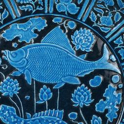 元青花魚藻留白龍紋盤古董古玩仿古瓷器包老保真老物件陶瓷擺件 歷史價格詳細信息