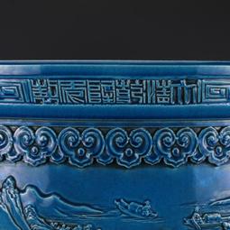 大清乾隆藍釉哥窯如意瓶 仿古瓷器古董古玩包老保真收藏品擺件 歷史價格詳細信息