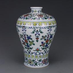 古董古玩老瓷器花瓶 清雍正御制墨彩描金雙鳳紋蓋罐 包老保真收藏 歷史價格詳細信息