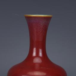 古董古玩瓷器收藏清乾隆郎世寧琺瑯彩公雞紋五福圖紋冬瓜瓶老物件 歷史價格詳細信息