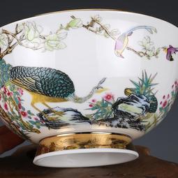 清乾隆瓷器粉彩猛虎圖棒槌瓶仿古瓷器古董古玩舊貨老貨收藏真品 歷史價格詳細信息