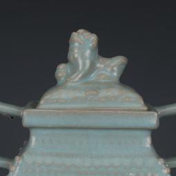 宋汝窯粉青釉龍型雕塑瓷 仿古瓷器古董古玩收藏珍品 包老保真擺件 歷史價格詳細信息