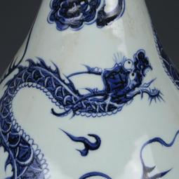 元青花鑲銅鳳穿牡丹梅瓶 仿古瓷器古董古玩收藏 包老保真出土擺件 歷史價格詳細信息