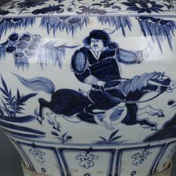 元青花鑲銅鳳穿牡丹梅瓶 仿古瓷器古董古玩收藏 包老保真出土擺件 歷史價格詳細信息