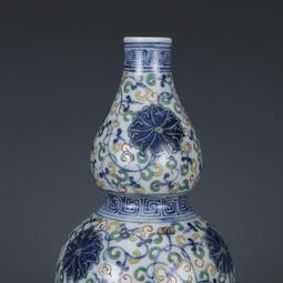 大清乾隆斗彩纏枝紋葫蘆瓶 仿古瓷器古董古玩收藏真品包老保真 價格比較,價格查詢,歷史價格詳細信息