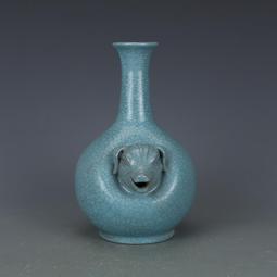 宋汝窯天青釉描金佛像 古董古玩 仿古瓷器擺件 收藏品 五大名窯 歷史價格詳細信息