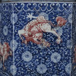 大清乾隆青花釉里紅萬花玉壺春瓶古董古玩收藏真品包老包真老物件 歷史價格詳細信息