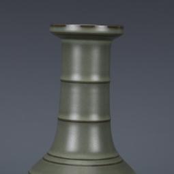 宋官窯青釉弦紋瓶仿古瓷器古董古玩收藏真品包老五大名窯擺件陶瓷 歷史價格詳細信息