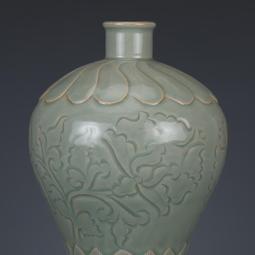 宋龍泉窯粉青釉鳳耳瓶 古董古玩收藏品真品 仿古瓷器 宋瓷擺件 歷史價格詳細信息