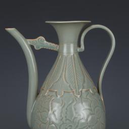 宋龍泉窯粉青釉鳳耳瓶 古董古玩收藏品真品 仿古瓷器 宋瓷擺件 歷史價格詳細信息