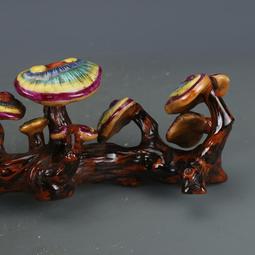 大清乾隆三彩花斑釉蟠龍筆筒文房用具仿古瓷器古董古玩收藏真品 歷史價格詳細信息