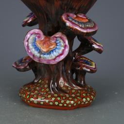 古瓷器 古董瓷器 大清乾隆黃釉雕刻竹節紋玉壺春瓶（有一對）（42&times;27cm）1400-5774 歷史價格詳細信息