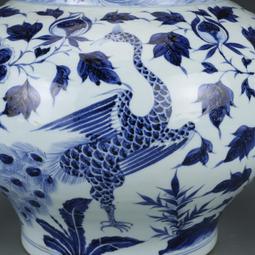 元青花六鳳紋大盤仿古瓷器古董古玩舊貨老貨收藏品真品包老 歷史價格詳細信息