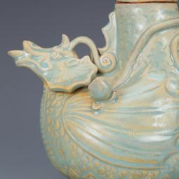 宋汝窯粉青釉龍型雕塑瓷 仿古瓷器古董古玩收藏珍品 包老保真擺件 歷史價格詳細信息