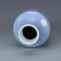 大清乾隆五彩花鳥紋觀音瓶 仿古瓷器古董古玩擺件不議價不包郵 歷史價格詳細信息