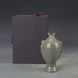 宋瓷收藏南宋官窯粉青釉花口碗古董古玩五大名窯舊貨老貨收藏擺件 歷史價格詳細信息