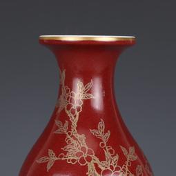 大清乾隆祭紅釉葫蘆瓶古董古玩收藏真品包老保真老物件老貨瓷器 歷史價格詳細信息