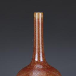 古玩古董官窯老瓷器收藏大清康熙年制霽藍釉瓶 包老包真農村舊貨 歷史價格詳細信息