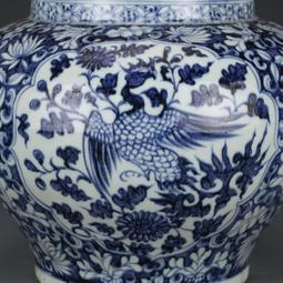 元青花鳳紋杯盞茶盞古董古玩收藏真品包老保真出土瓷器老物件擺件 歷史價格詳細信息