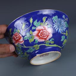 古瓷器 古董瓷器 大清康熙黃釉開片描金玉壺春瓶（接老底）（有一對）（21&times;12cm）400-17830 歷史價格詳細信息