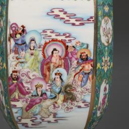 大清雍正黃釉胭脂紅描金多字款尊 花瓶一對 古玩古董陶瓷器收藏 歷史價格詳細信息