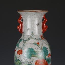 大清乾隆粉彩錦雞牡丹蓋罐 仿古瓷器 舊貨老貨 古董古玩 收藏品 歷史價格詳細信息