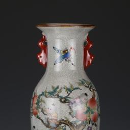 大清乾隆粉彩錦雞牡丹蓋罐 仿古瓷器 舊貨老貨 古董古玩 收藏品 歷史價格詳細信息