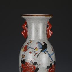 大清乾隆粉彩錦雞牡丹蓋罐 仿古瓷器 舊貨老貨 古董古玩 收藏品 歷史價格詳細信息