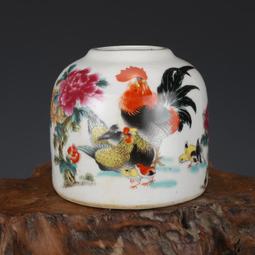 民國瓷器 民國粉彩 文房水盂 壽桃仿古瓷器 舊貨收藏瓷器古董古玩 歷史價格詳細信息