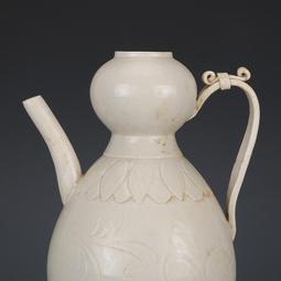 宋定窯白釉刻花三羊尊仿古瓷器古董真品包老保真古玩收藏五大名窯 歷史價格詳細信息