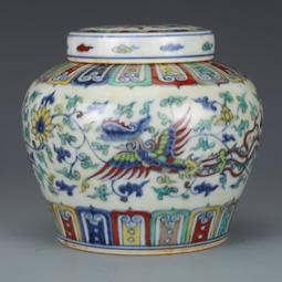 大明成化斗彩龍鳳紋杯仿古瓷器古董古玩包老保真收藏真品老貨 歷史價格詳細信息