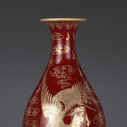 大清乾隆祭紅釉葫蘆瓶古董古玩收藏真品包老保真老物件老貨瓷器 歷史價格詳細信息