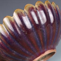 宋鈞窯藍紫釉刻字描金貫耳瓶 仿古瓷器古董真品包老保真古玩收藏 歷史價格詳細信息