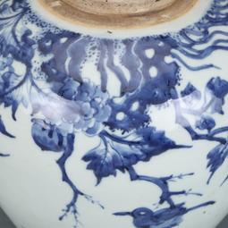 古董古玩老瓷器花瓶 清康熙青花山水撣瓶一對 包老保真老物件收藏 歷史價格詳細信息