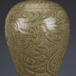 宋耀州窯青瓷刻花香爐 古董古玩 老貨舊貨收藏品 全手工 宋瓷出土 歷史價格詳細信息