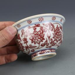 大明永樂釉里紅龍紋大盤古董古玩仿古瓷器包老保真老物件陶瓷擺件 歷史價格詳細信息